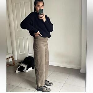 Assembly Label Hanna Twill Cotton Wide Leg Trousers